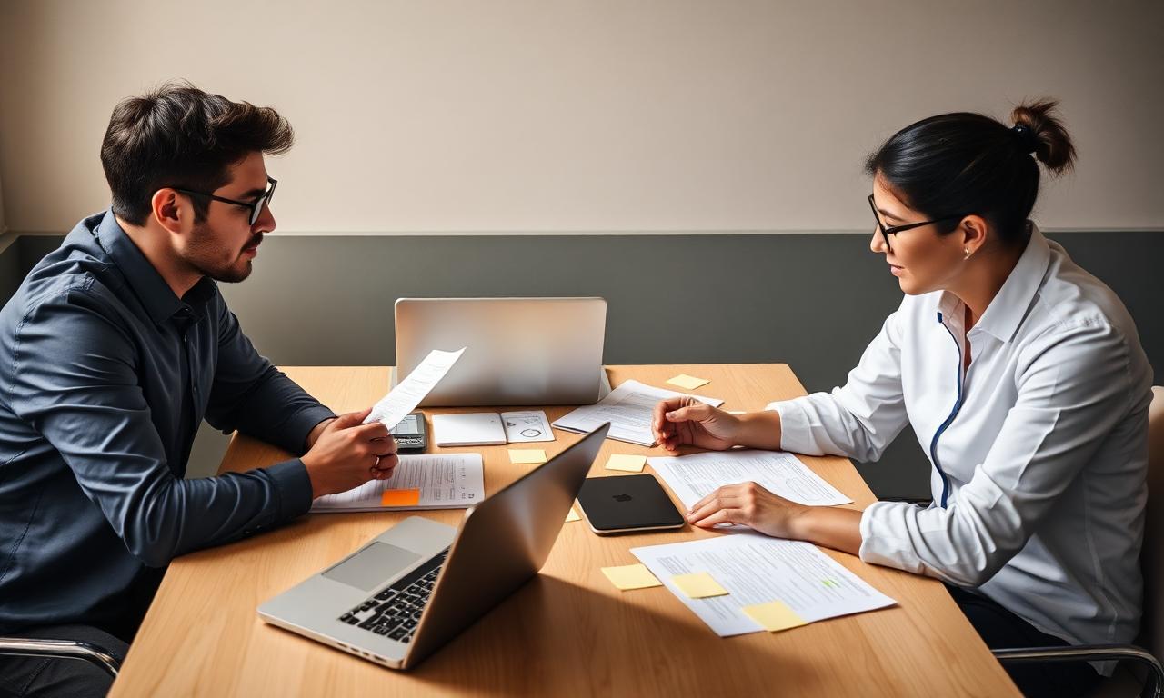 Equipo de una pyme comparando opciones antes de elegir un ERP